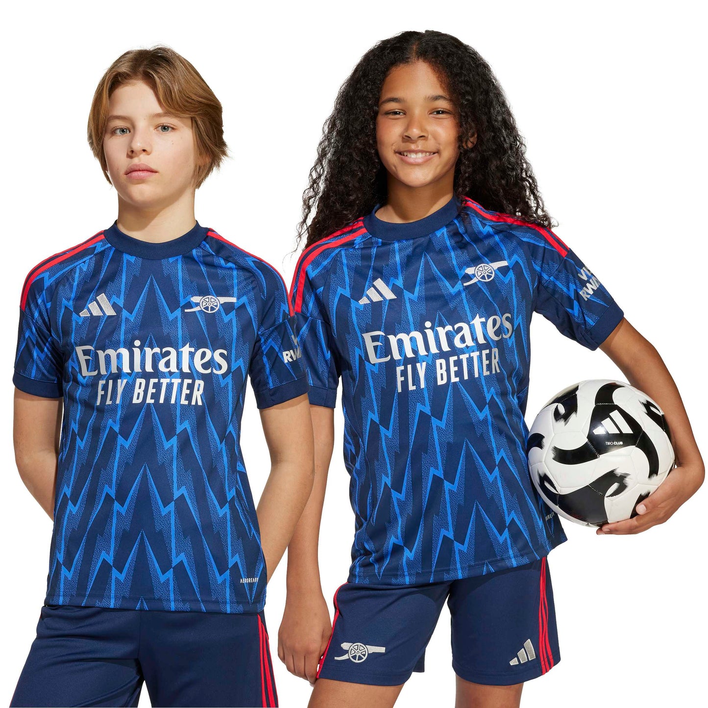 adidas Arsenal FC 25-26 Jr Away Jersey - Night Indigo / Grey Two