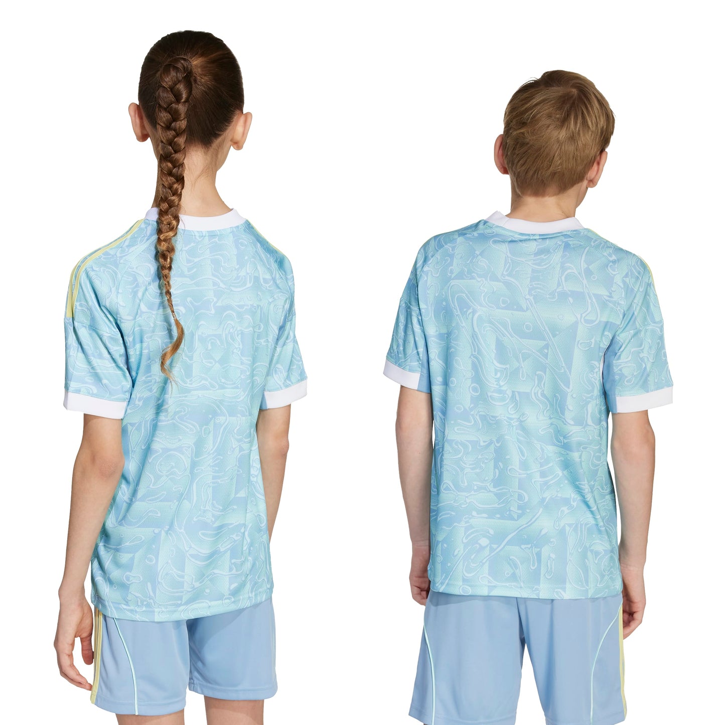 adidas Juventus 25-26 Kids Away Jersey - Ash Blue