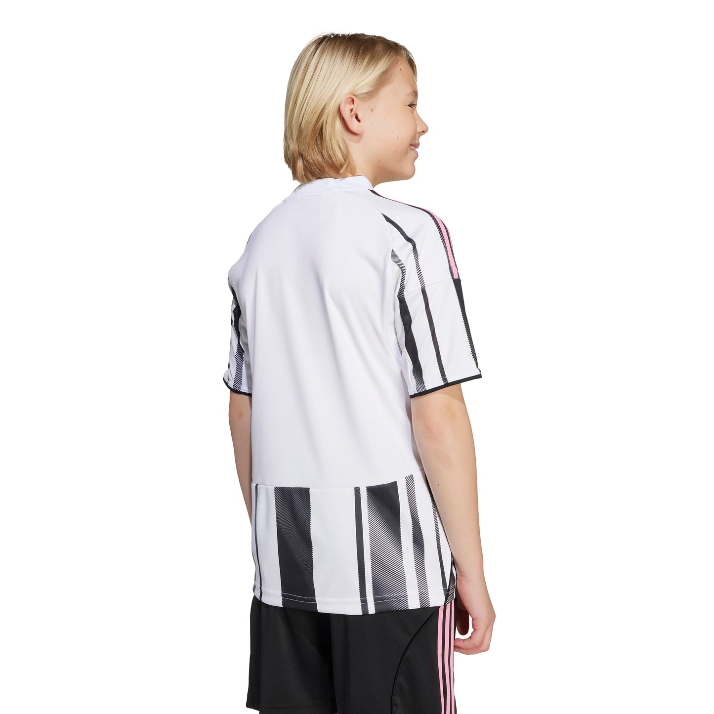 adidas Juventus 25-26 Kids Home Jersey - White / Black