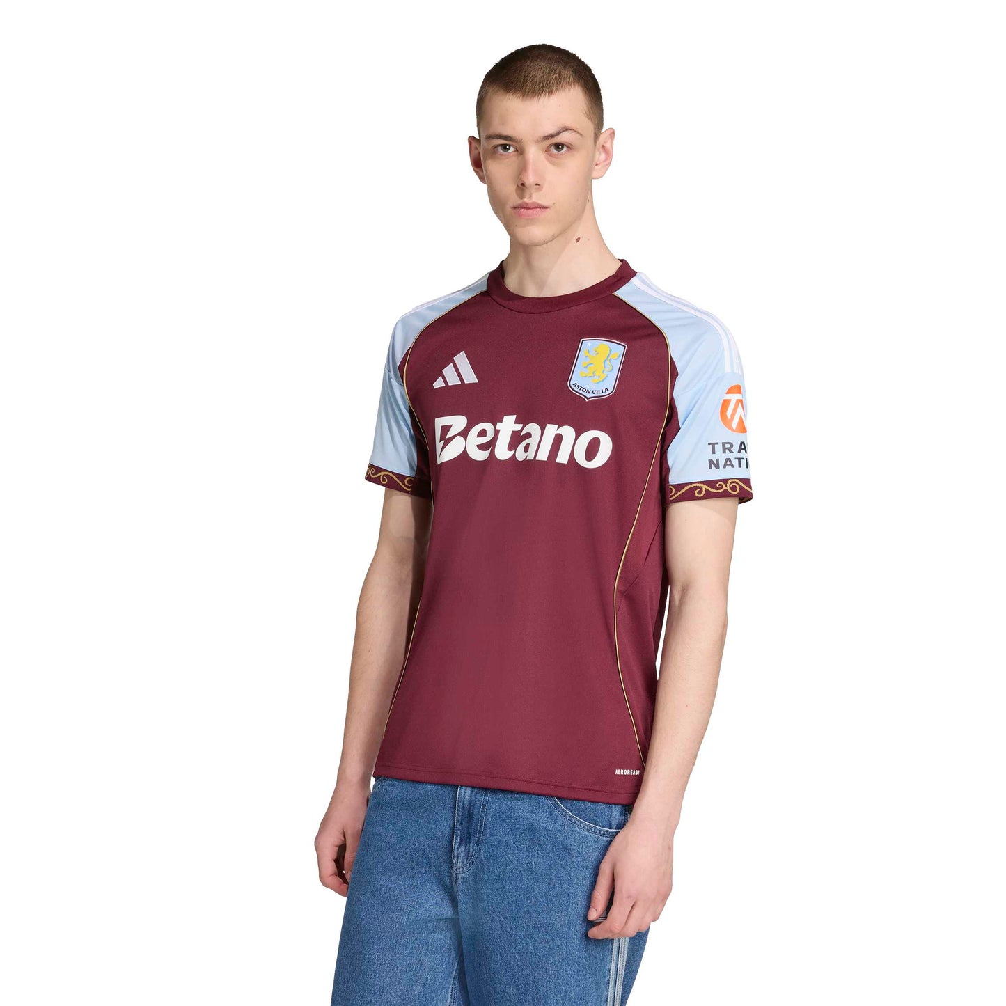 adidas Aston Villa FC 25-26 Home Jersey - Burgundy