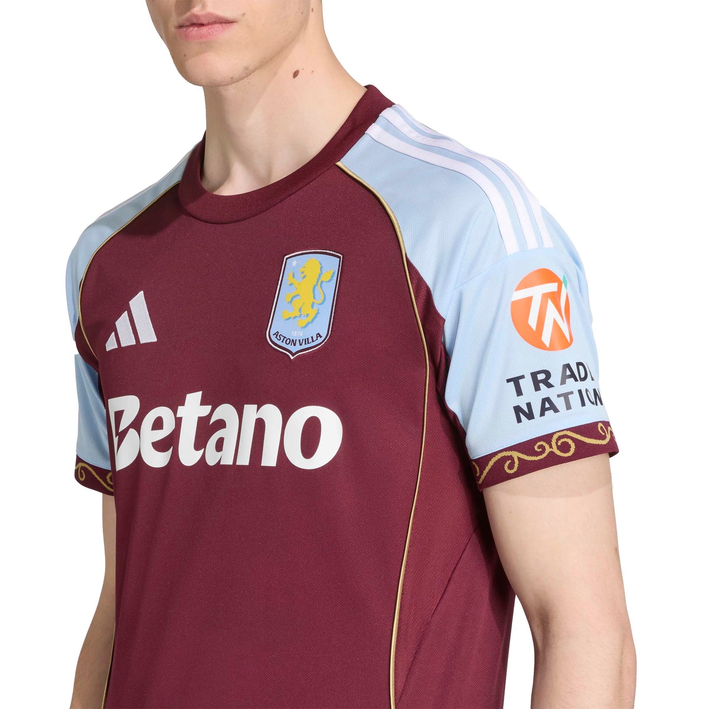 adidas Aston Villa FC 25-26 Home Jersey - Burgundy