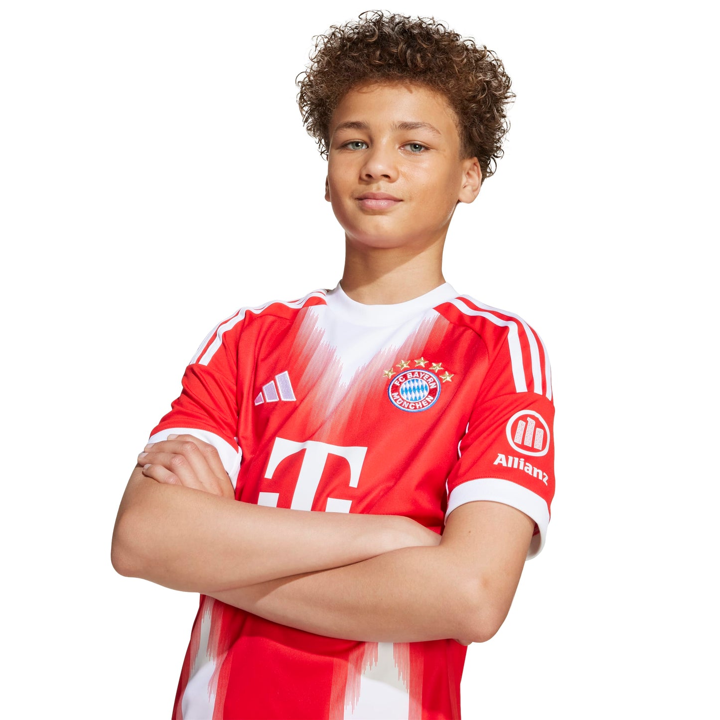 adidas FC Bayern Munich 25-26 Jr Home Jersey - Red