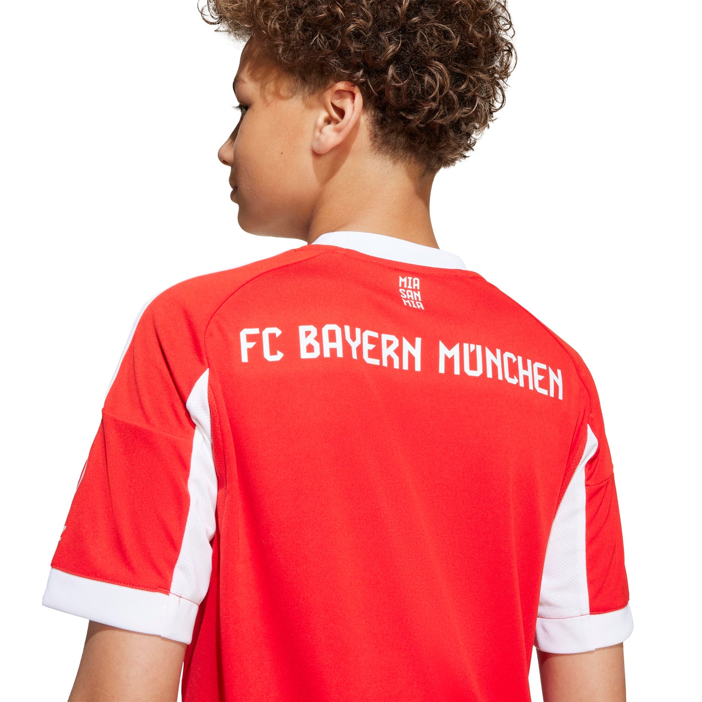 adidas FC Bayern Munich 25-26 Jr Home Jersey - Red