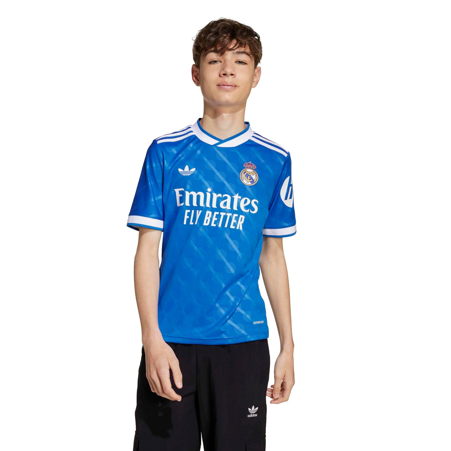 adidas Real Madrid 25-26 Jr Third Jersey - Bluebird