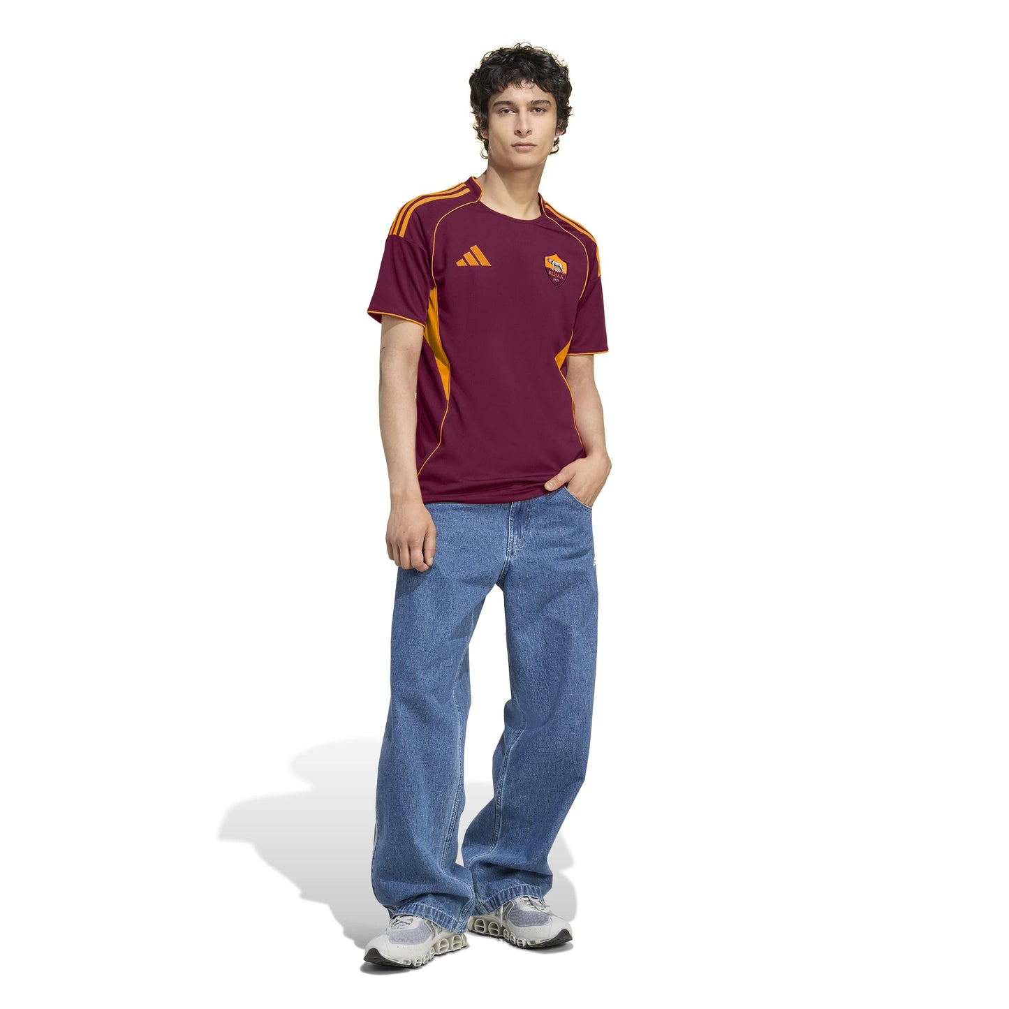 adidas AS Roma 25-26 Home - Legacy Burgundy