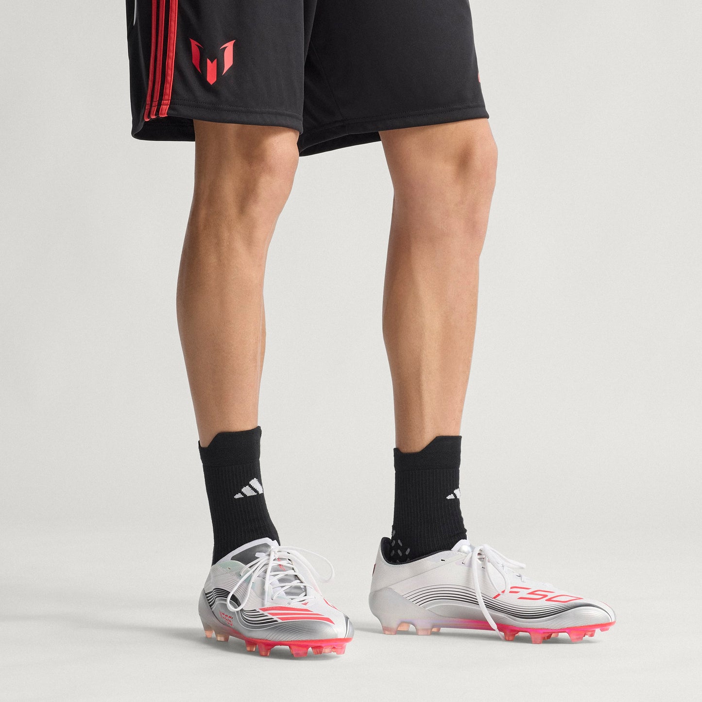 adidas Messi F50 Elite FG - Cloud White / Lucid Red / Silver Metallic