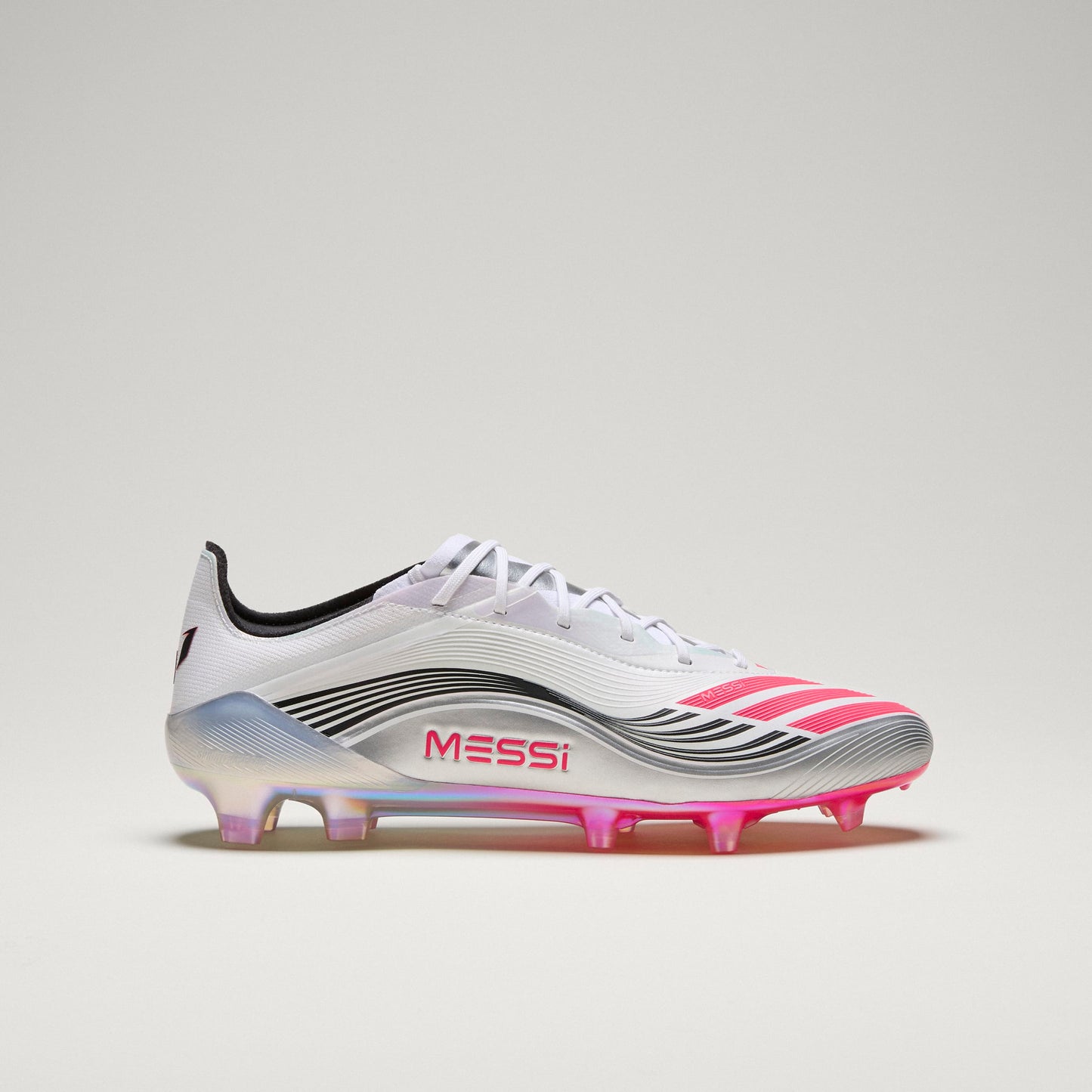 adidas Messi F50 Elite FG - Cloud White / Lucid Red / Silver Metallic