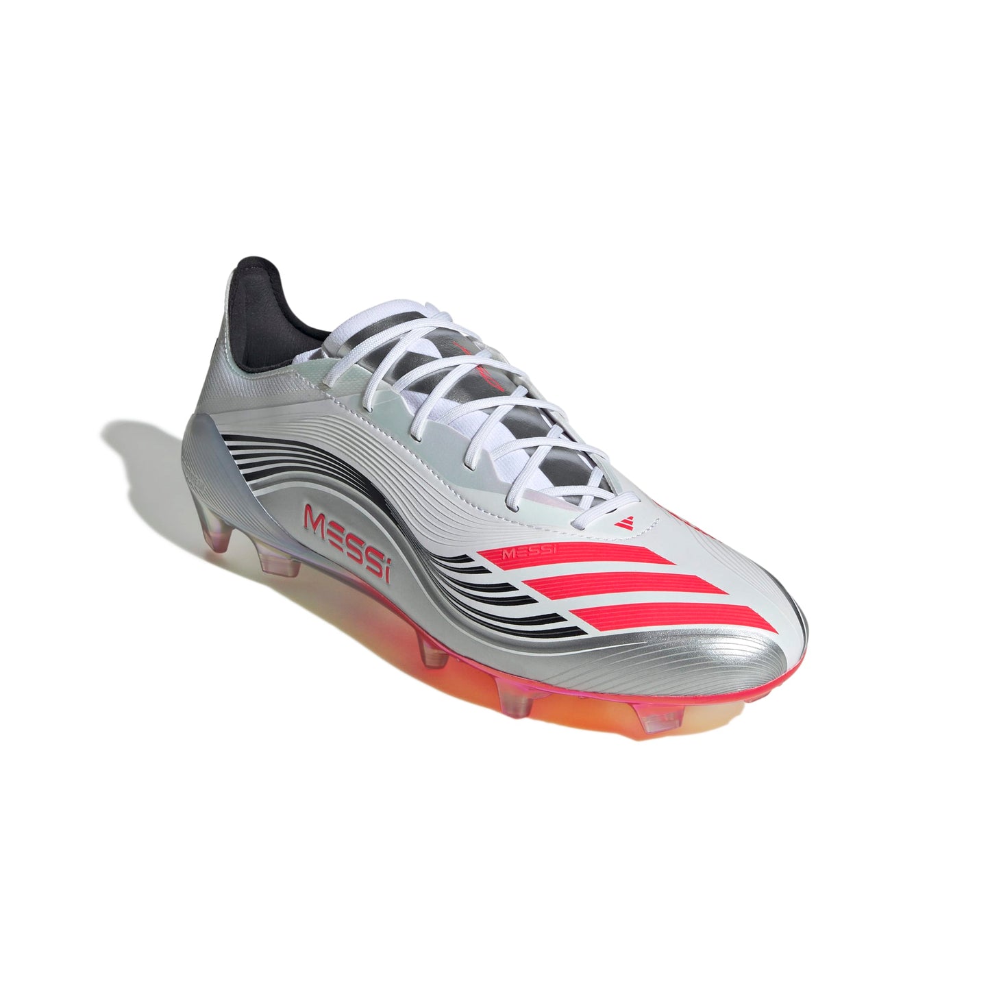 adidas Messi F50 Elite FG - Cloud White / Lucid Red / Silver Metallic