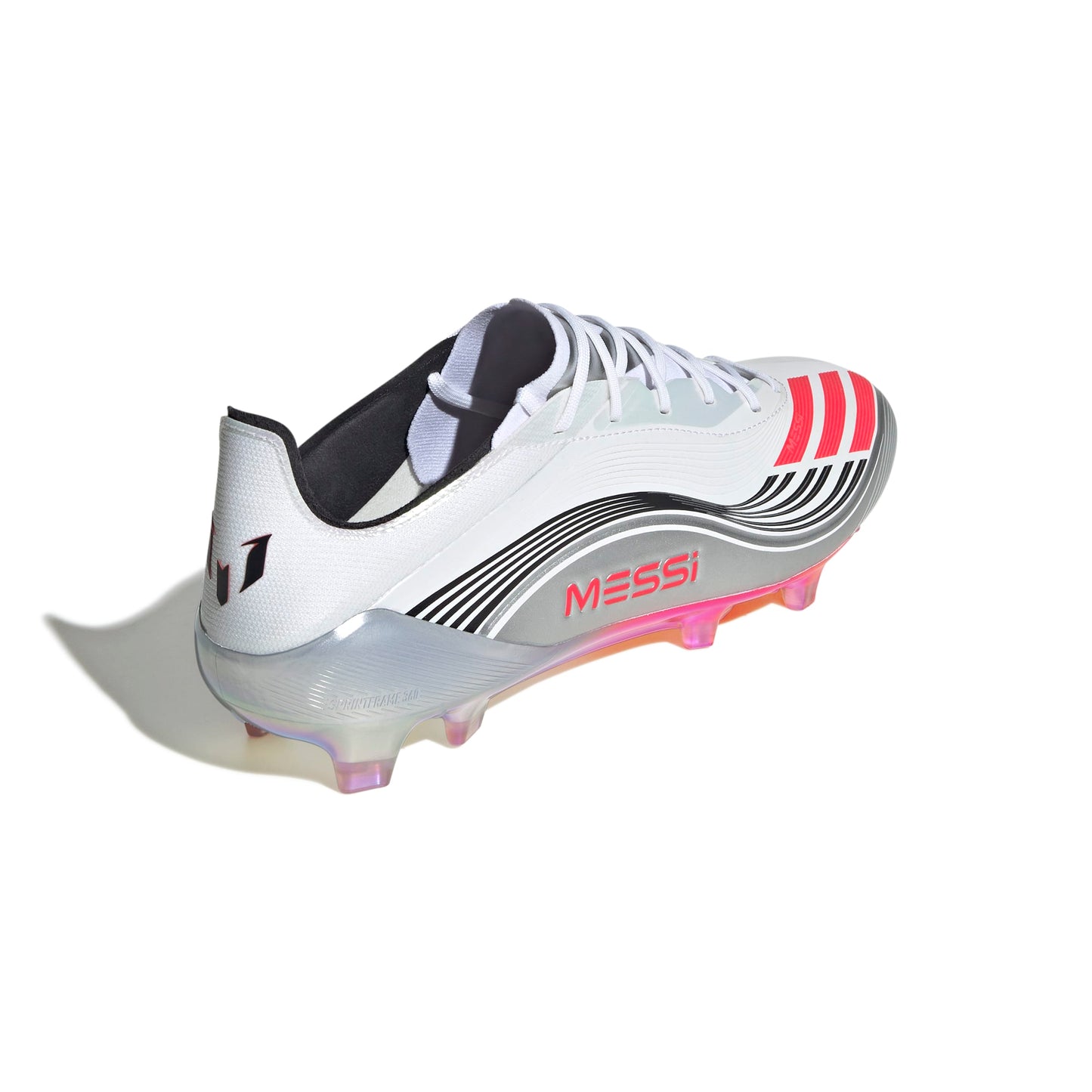 adidas Messi F50 Elite FG - Cloud White / Lucid Red / Silver Metallic