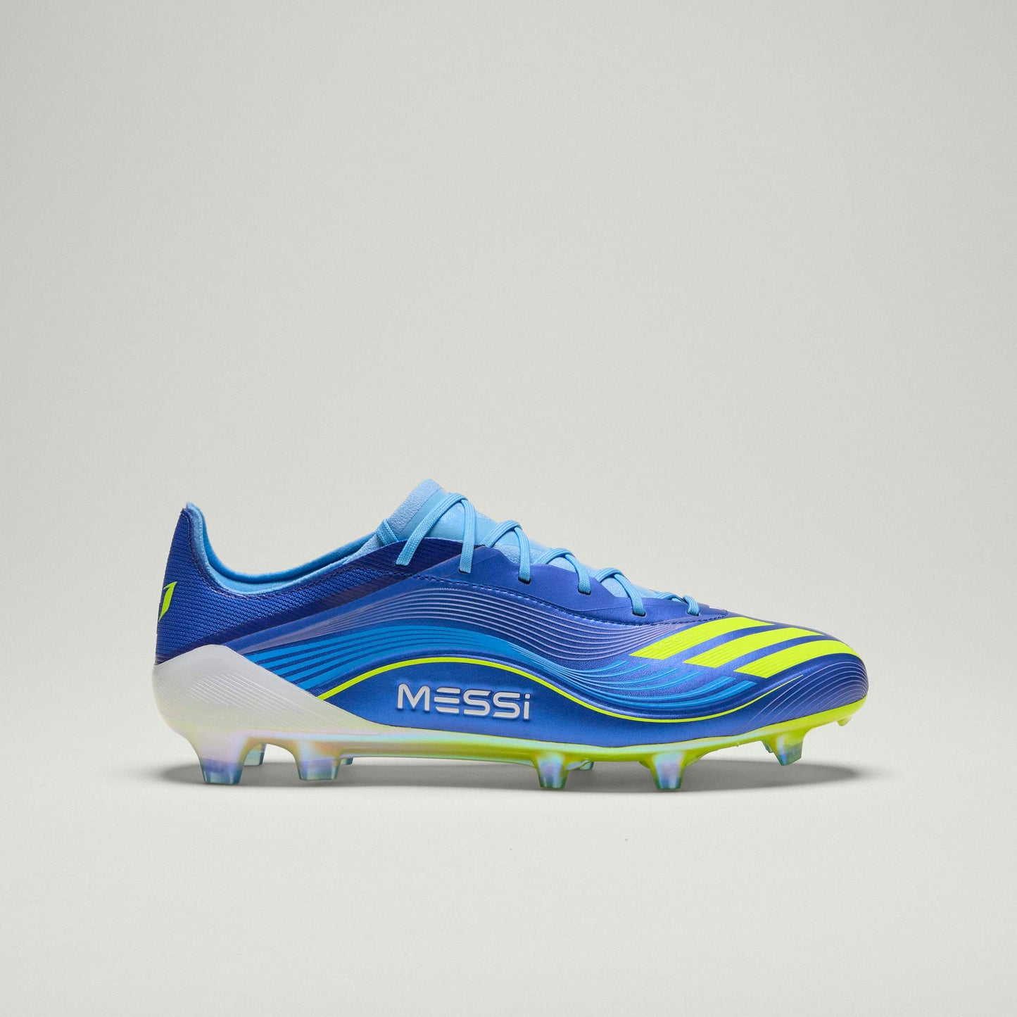 adidas F50 Messi Elite FG - Royal Blue / Solar Yellow / Semi Blue Burst