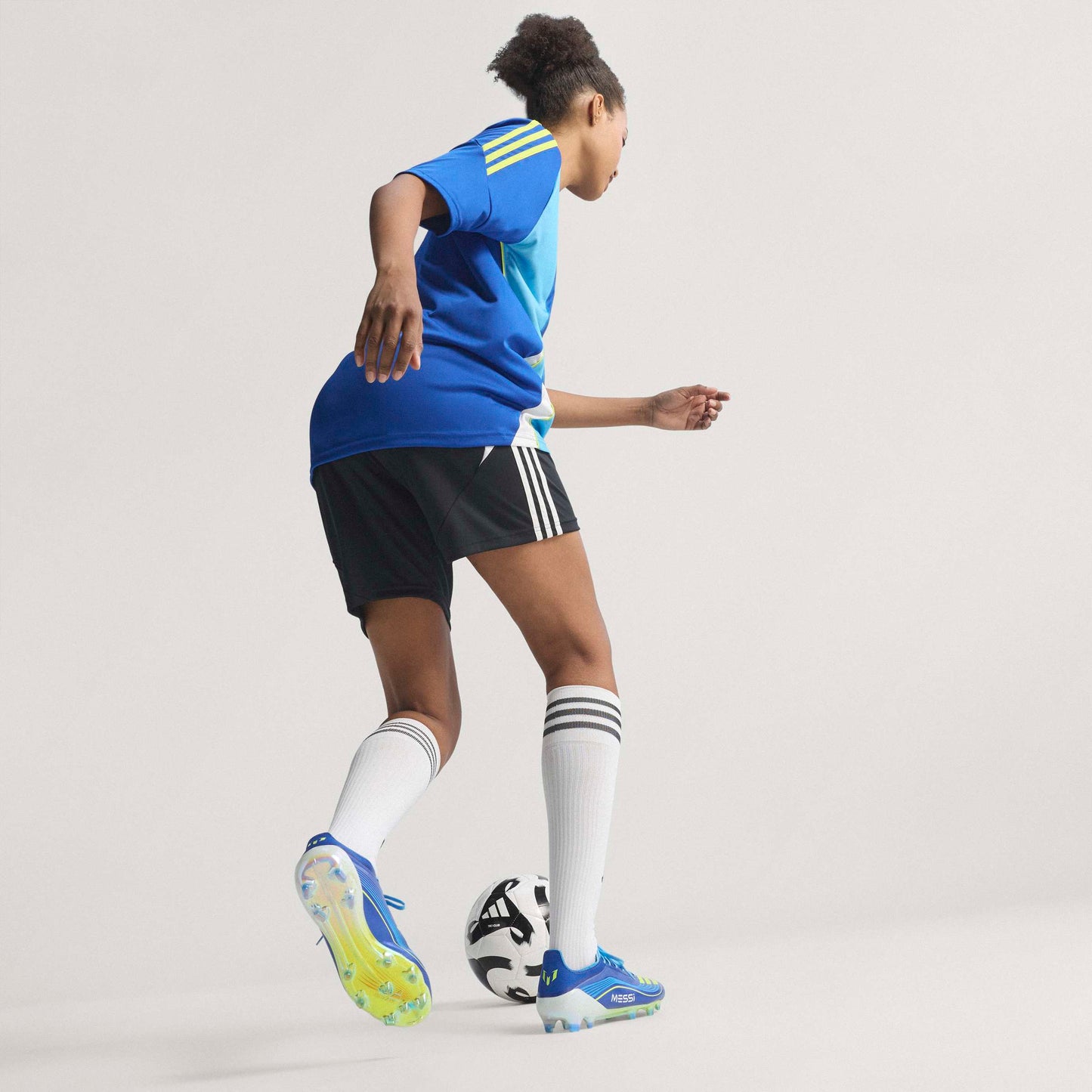 adidas F50 Messi Elite FG - Royal Blue / Solar Yellow / Semi Blue Burst