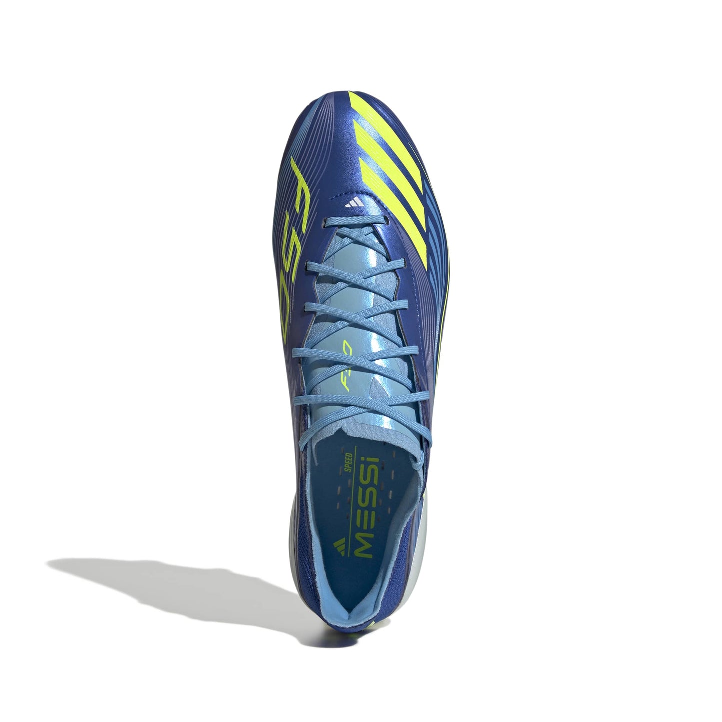adidas F50 Messi Elite FG - Royal Blue / Solar Yellow / Semi Blue Burst