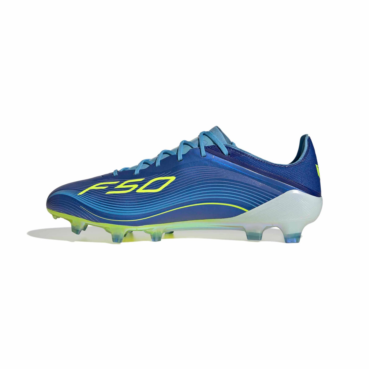 adidas F50 Messi Elite FG - Royal Blue / Solar Yellow / Semi Blue Burst