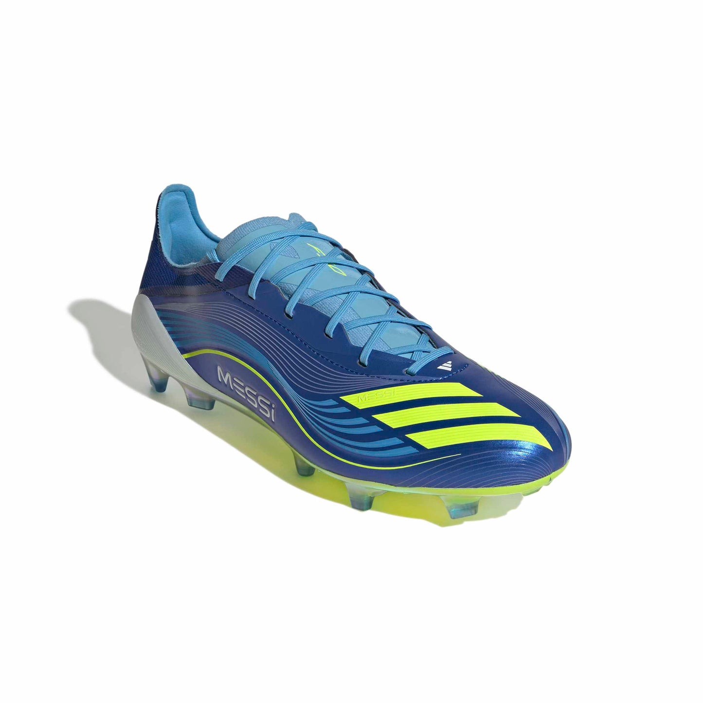 adidas F50 Messi Elite FG - Royal Blue / Solar Yellow / Semi Blue Burst