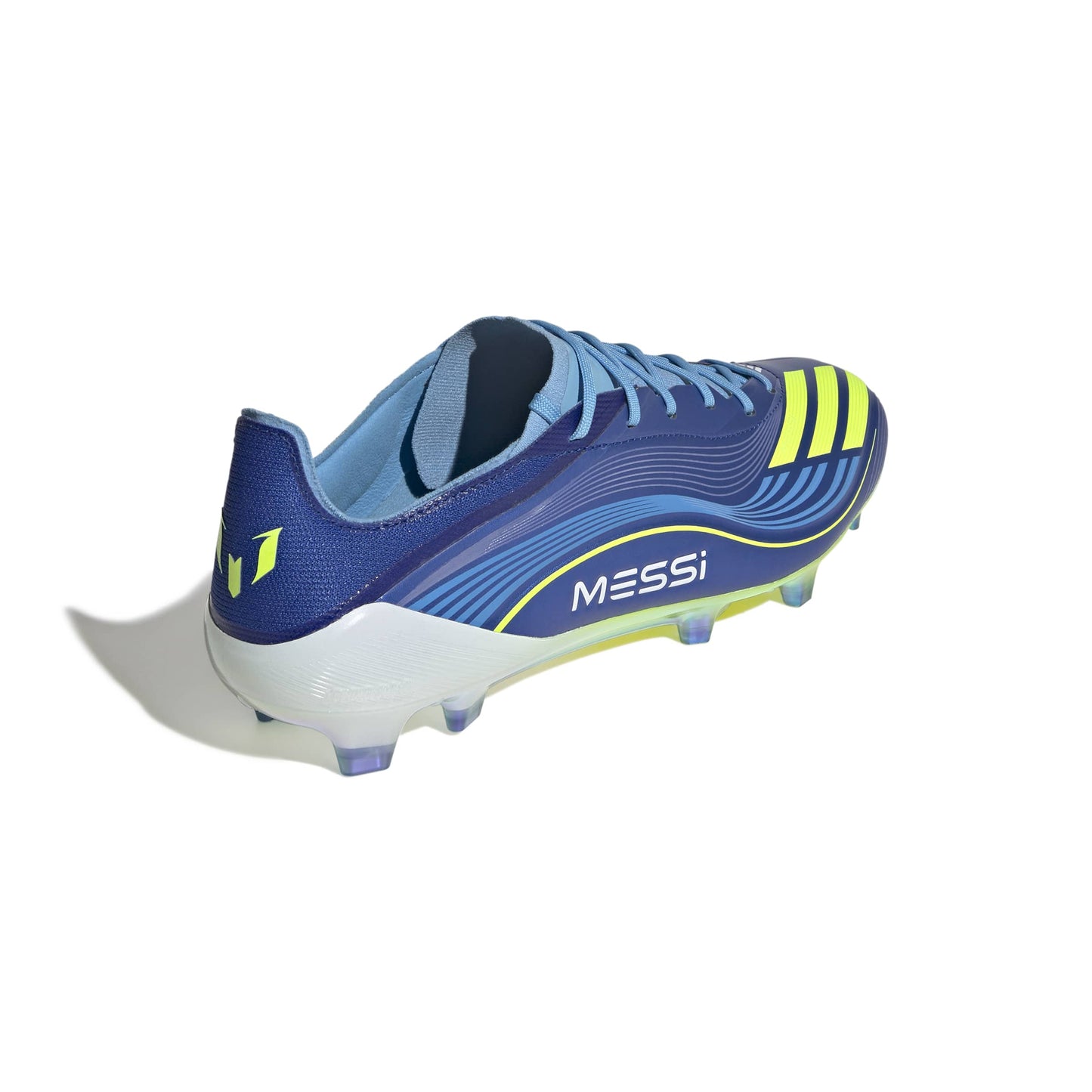 adidas F50 Messi Elite FG - Royal Blue / Solar Yellow / Semi Blue Burst