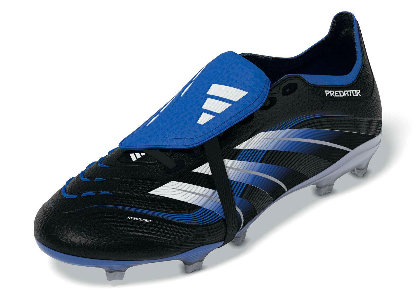 adidas Predator League FT FG - Core Black / Cloud White / Glow Blue