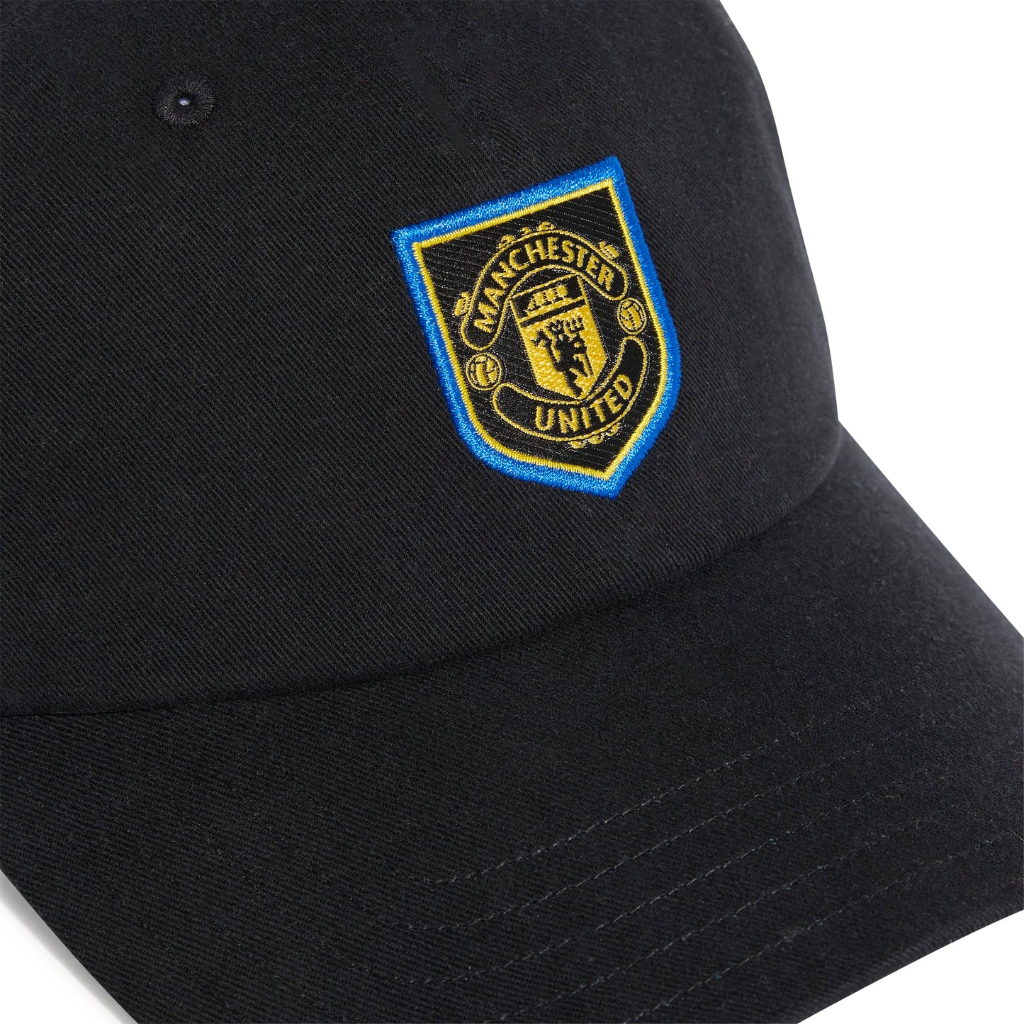 adidas Manchester United Third Cap - Black / Tribe Yellow