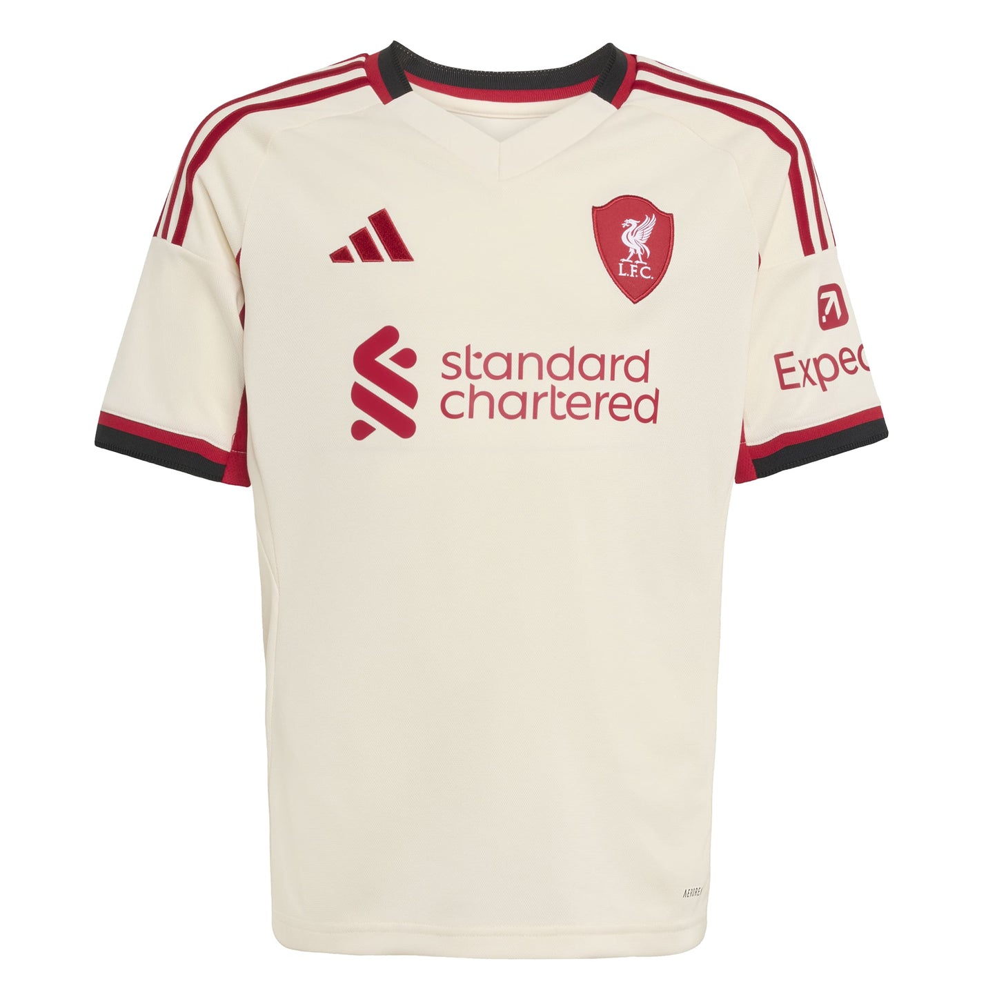 adidas Liverpool FC 25-26 Kids Away Jersey - Wonder White