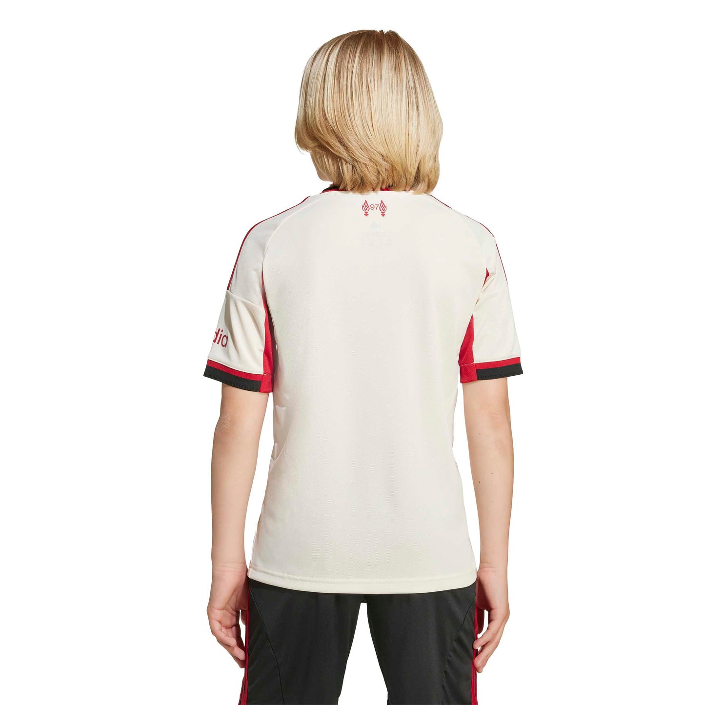 adidas Liverpool FC 25-26 Kids Away Jersey - Wonder White