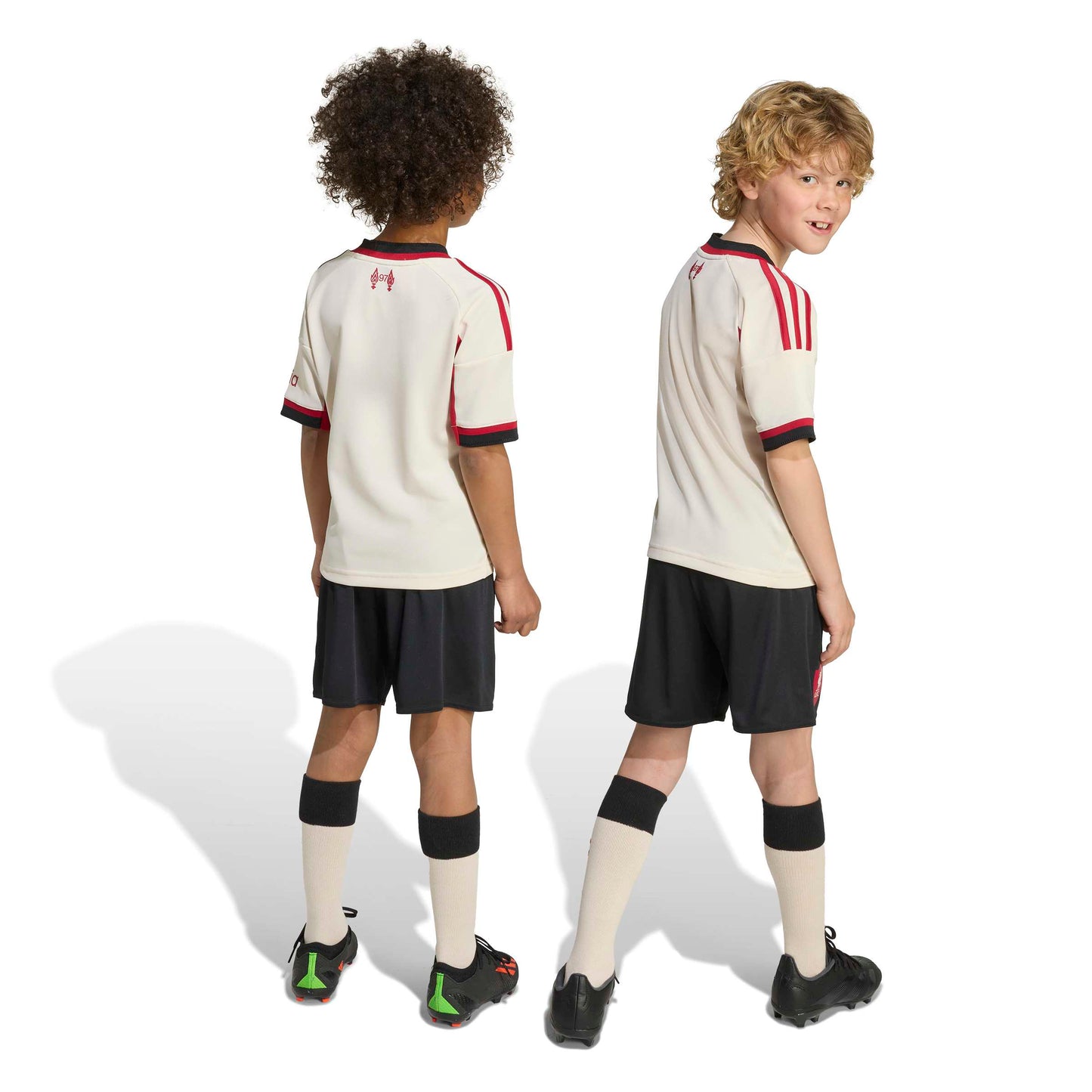 adidas Liverpool FC 25-26 Kids Mini Away Kit - Wonder White