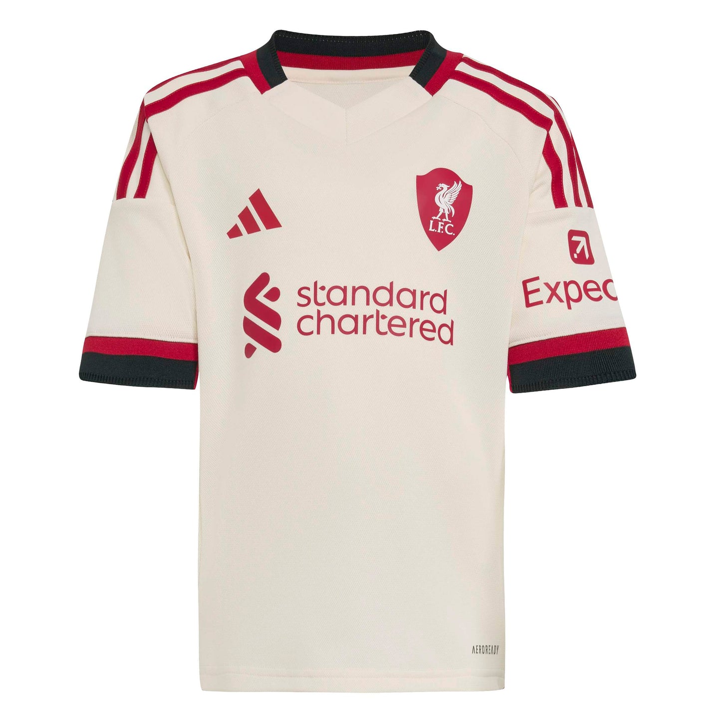adidas Liverpool FC 25-26 Kids Mini Away Kit - Wonder White