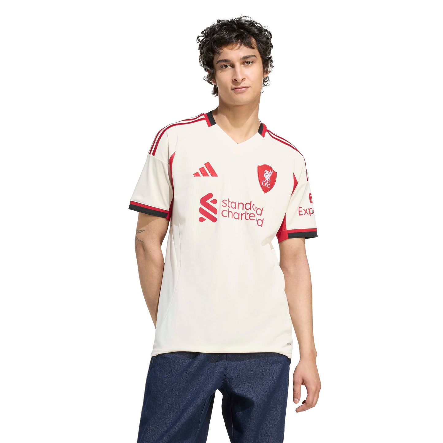 adidas Liverpool FC 25-26 Away Jersey - Wonder White