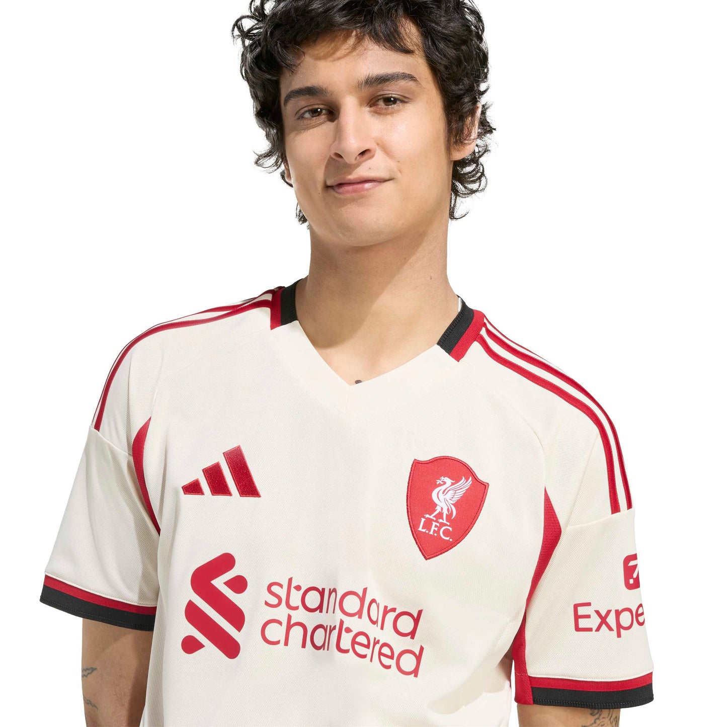adidas Liverpool FC 25-26 Away Jersey - Wonder White