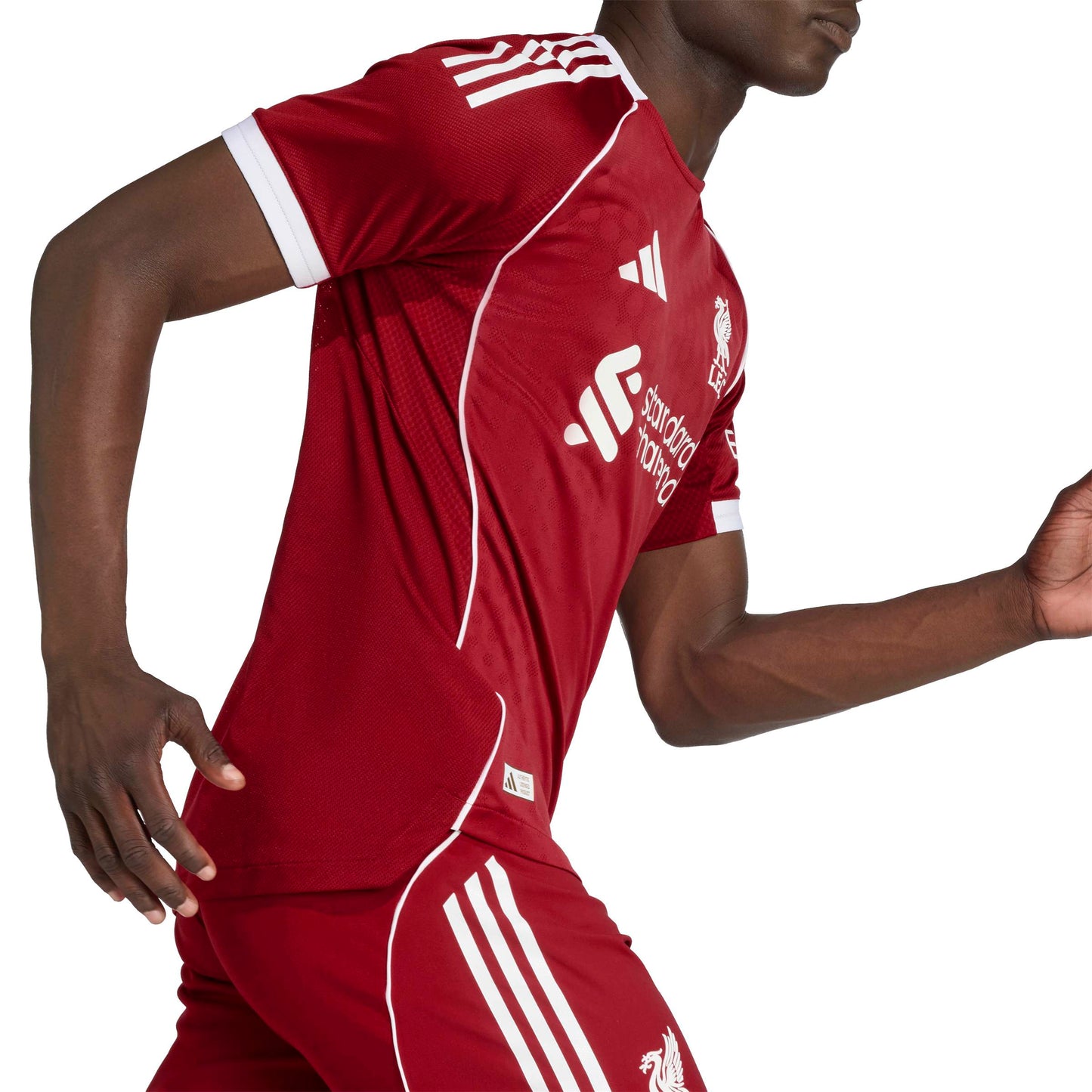 adidas Liverpool FC 25-26 Authentic Home - Strawberry Red