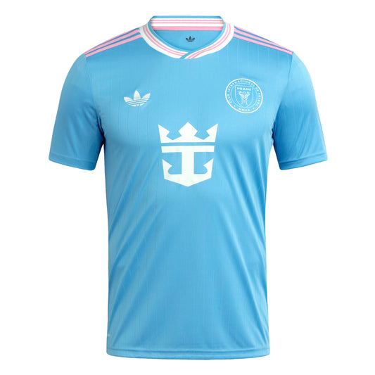adidas Inter Miami CF 25-26 Messi Third Jersey - Semi Blue Burst