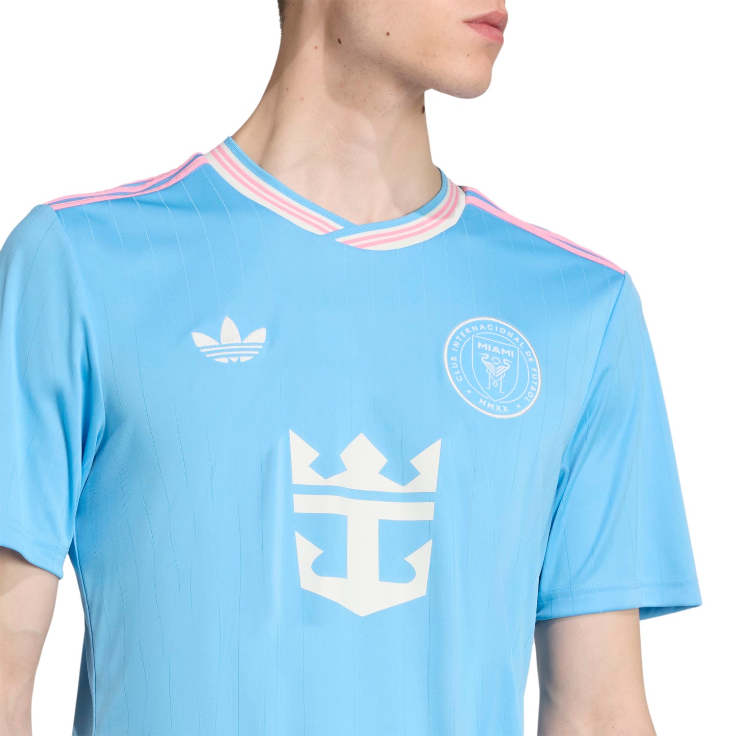 adidas Inter Miami CF 25-26 Messi Third Jersey - Semi Blue Burst