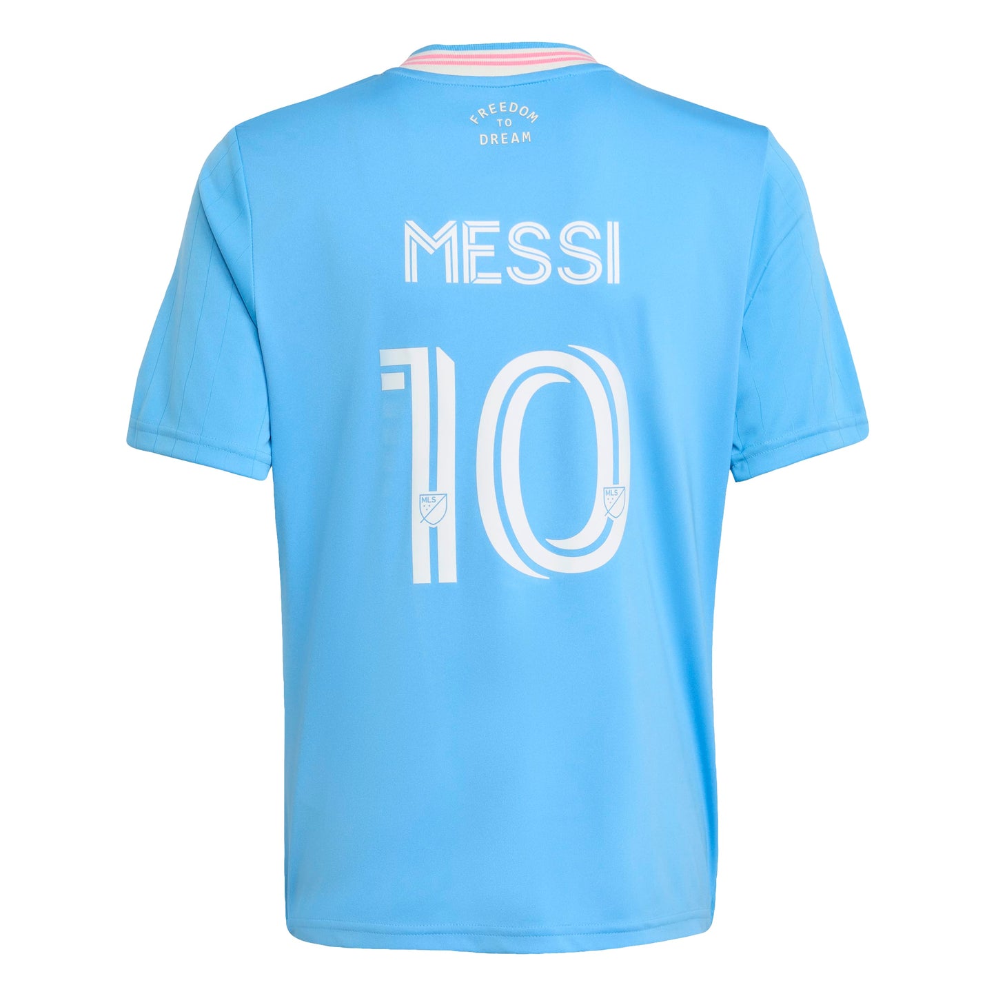 adidas Inter Miami CF 25-26 Messi 10 Kids Third Jersey - Semi Blue Burst