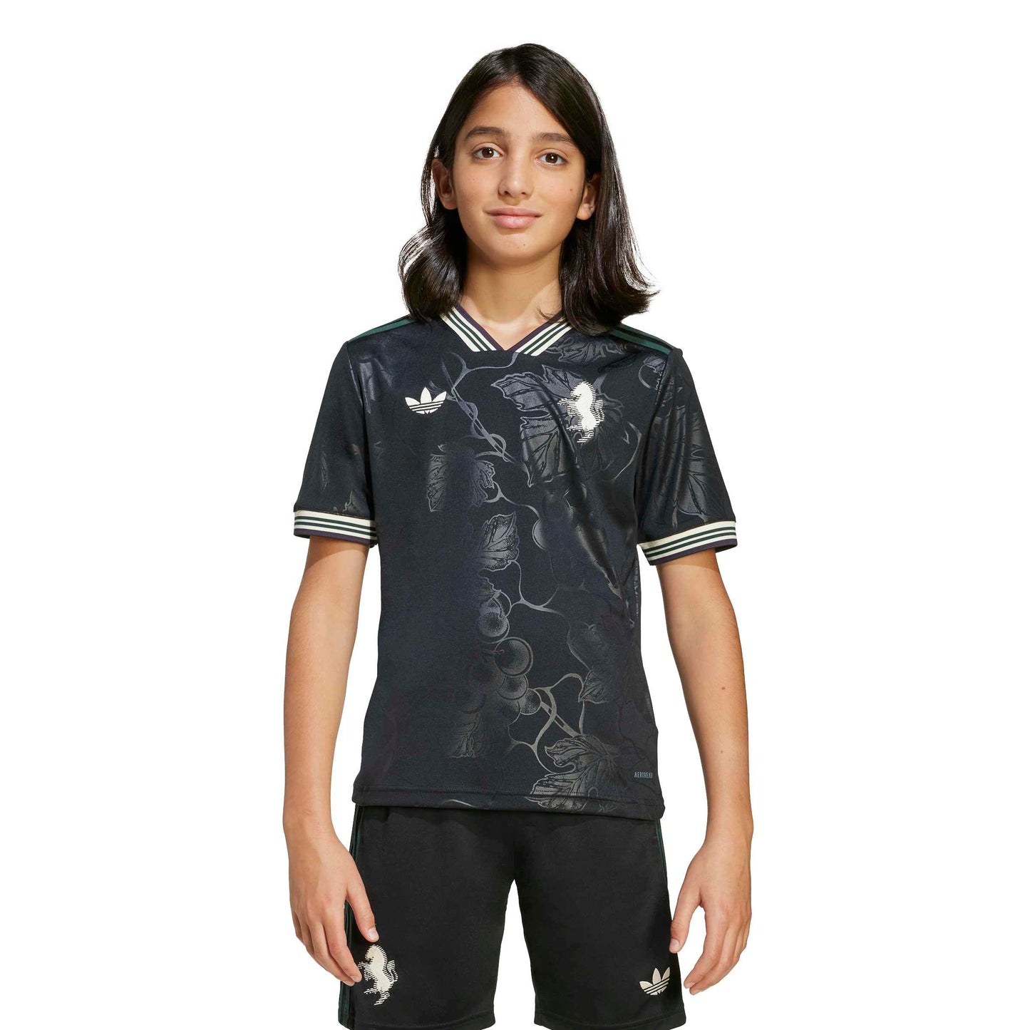 adidas Juventus 25-26 Kids 3rd Jersey - Black / Ecru Tint
