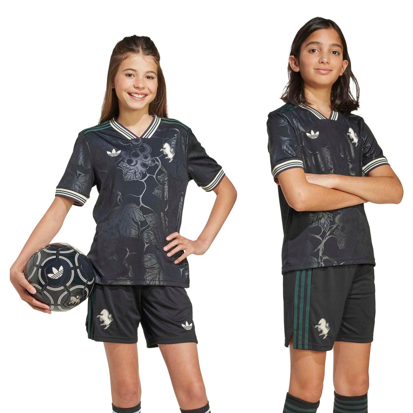 adidas Juventus 25-26 Kids 3rd Jersey - Black / Ecru Tint