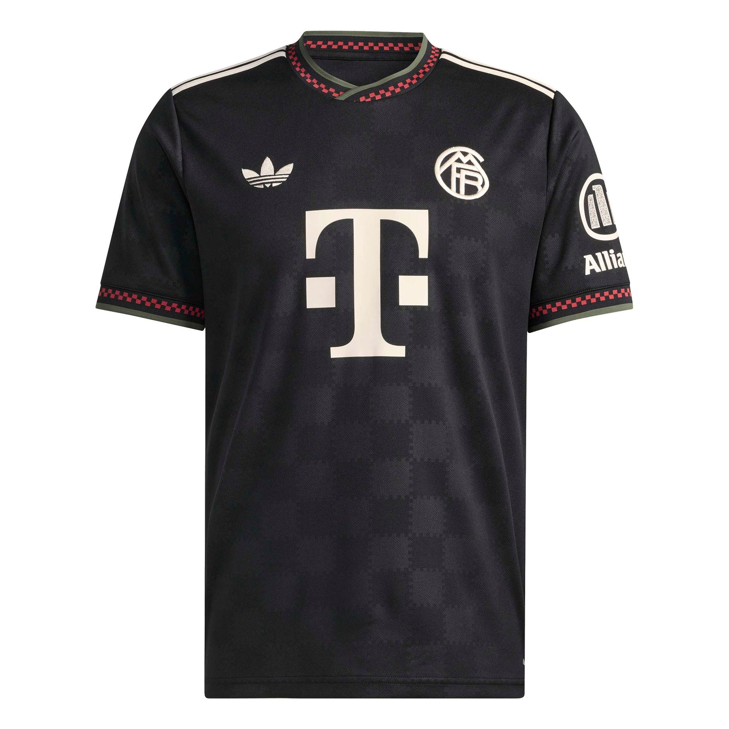 adidas FC Bayern Munich 25-26 Third Jersey - Black / Halo Ivory