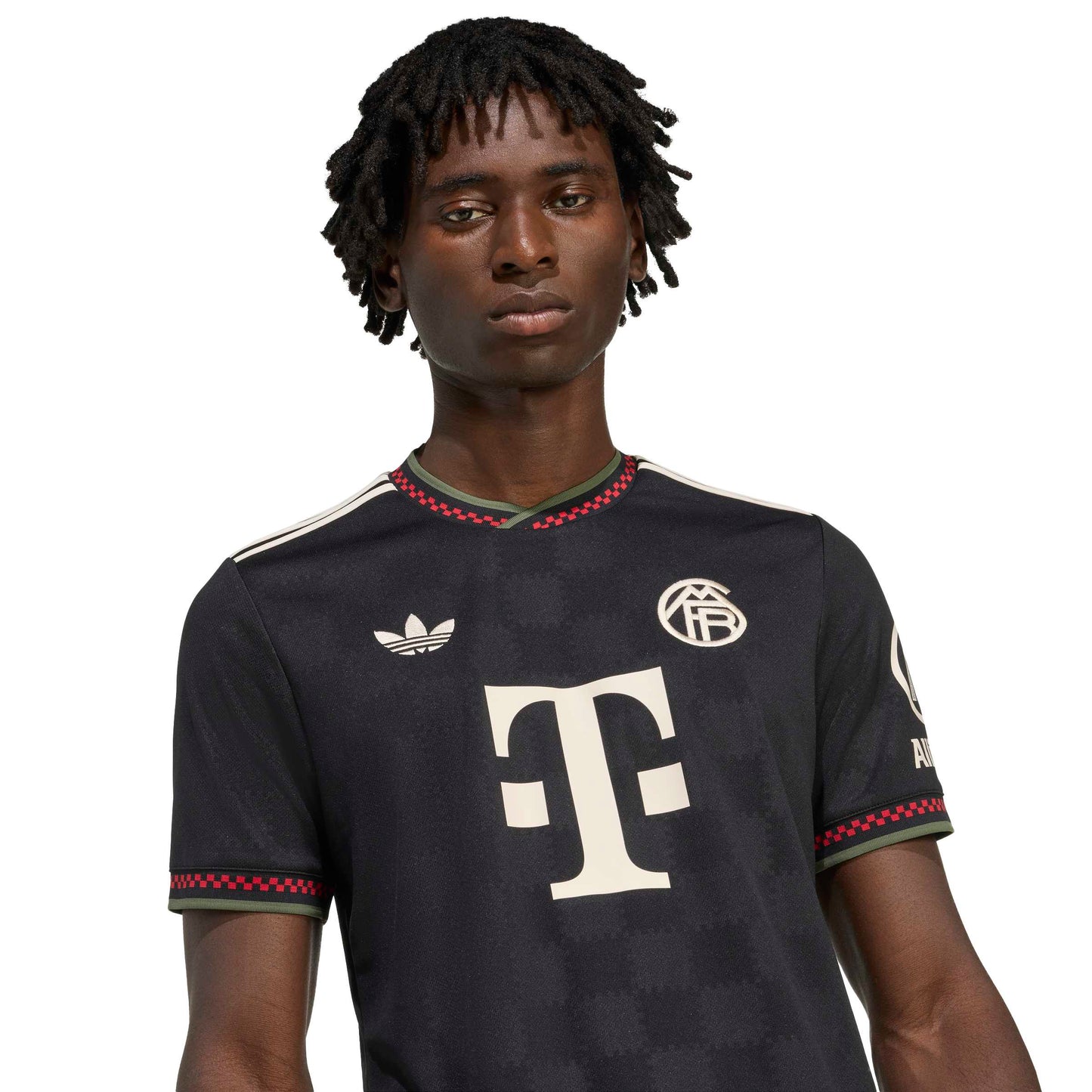 adidas FC Bayern Munich 25-26 Third Jersey - Black / Halo Ivory