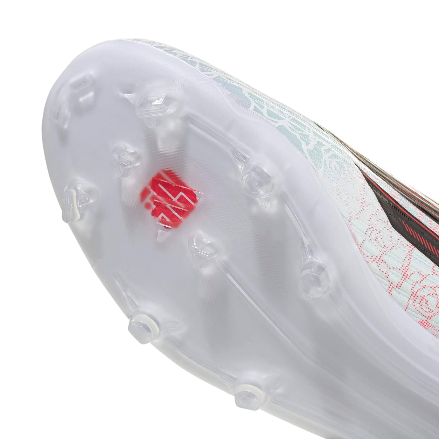 adidas F50 League Laceless Kids boots FG - Cloud White / Core Black / Lucid Red