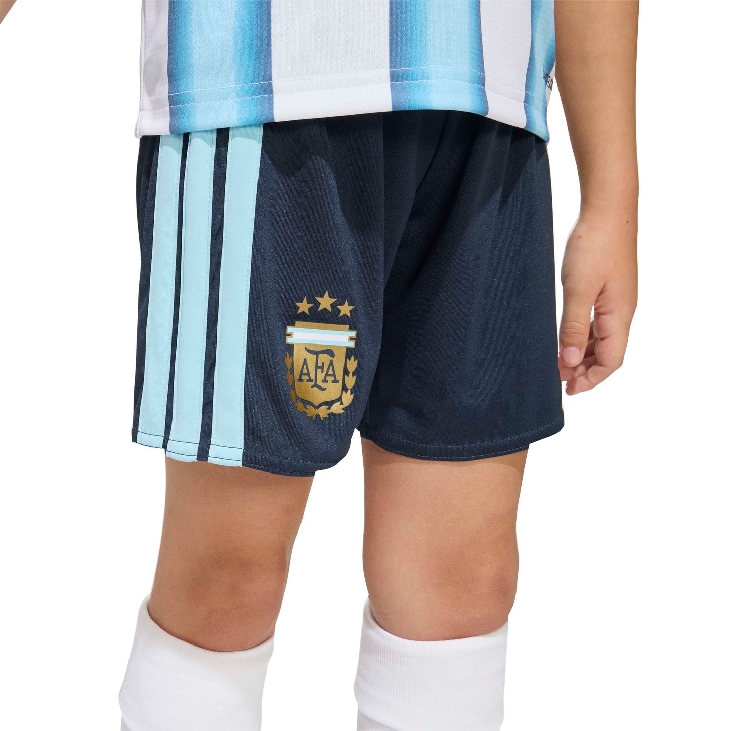 adidas Argentina 26 Home Kids Set - White / Icey Blue / Light Blue