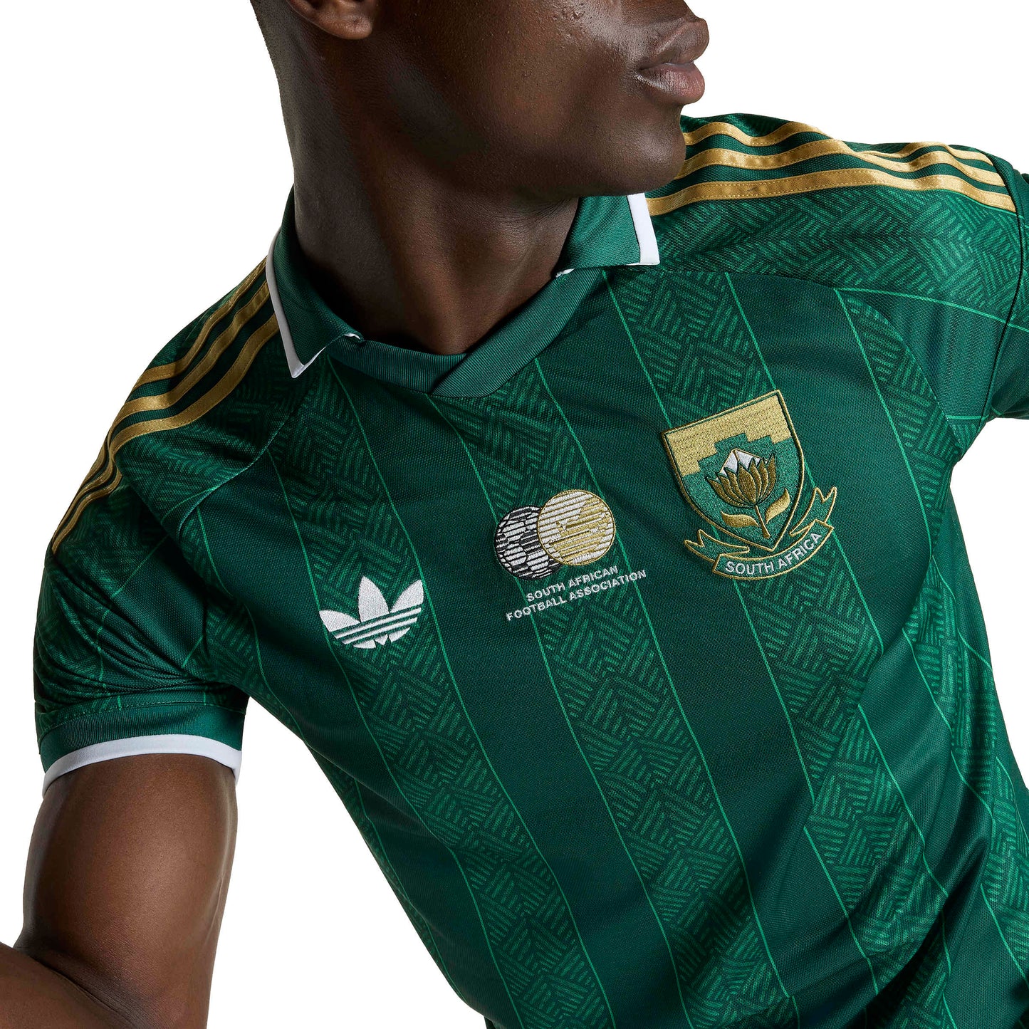 adidas South Africa (SAFA) 26 Away Jersey - Team Dark Green / Team Green