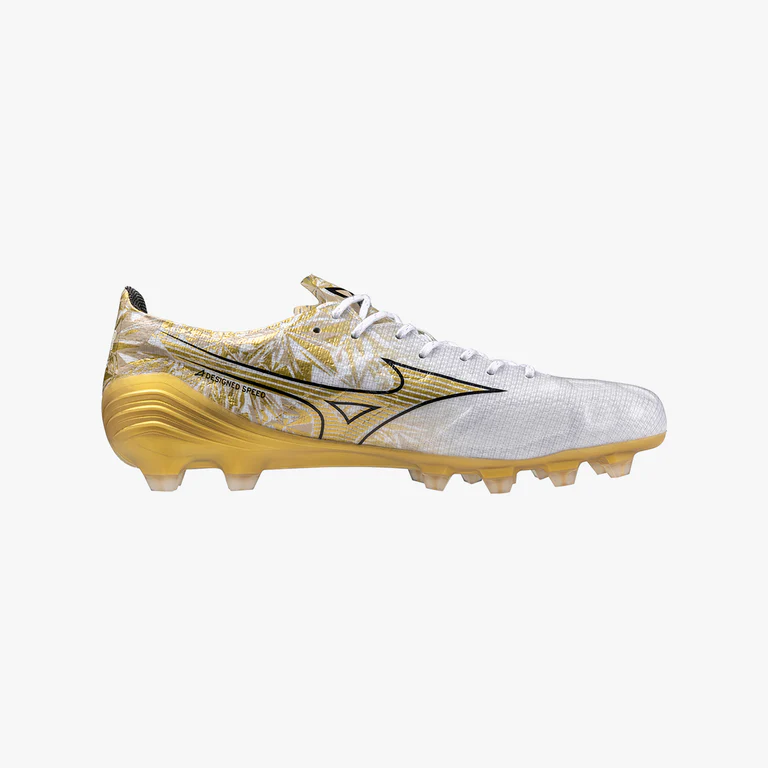 Mizuno Alpha Elite FG - White/Gold