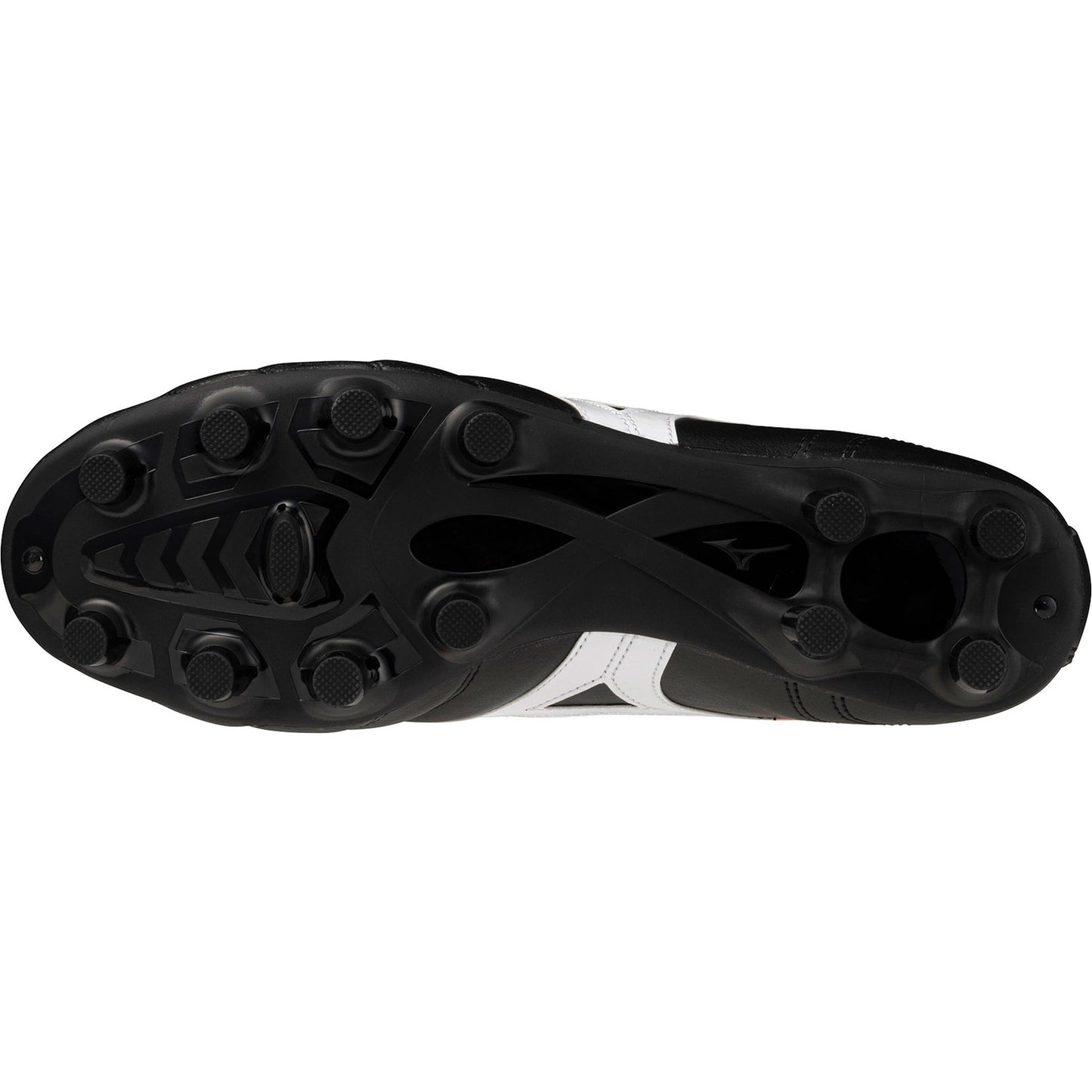 Mizuno Morelia II Club FG - Black/White/Chinese Red