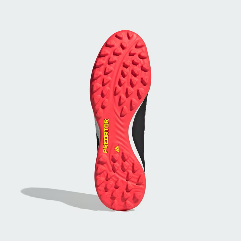 adidas Predator 24 Elite Turf Boots - Core Black/Cloud White/Solar Red