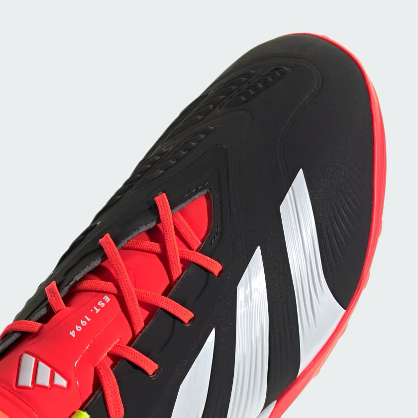 adidas Predator 24 Elite Turf Boots - Core Black/Cloud White/Solar Red