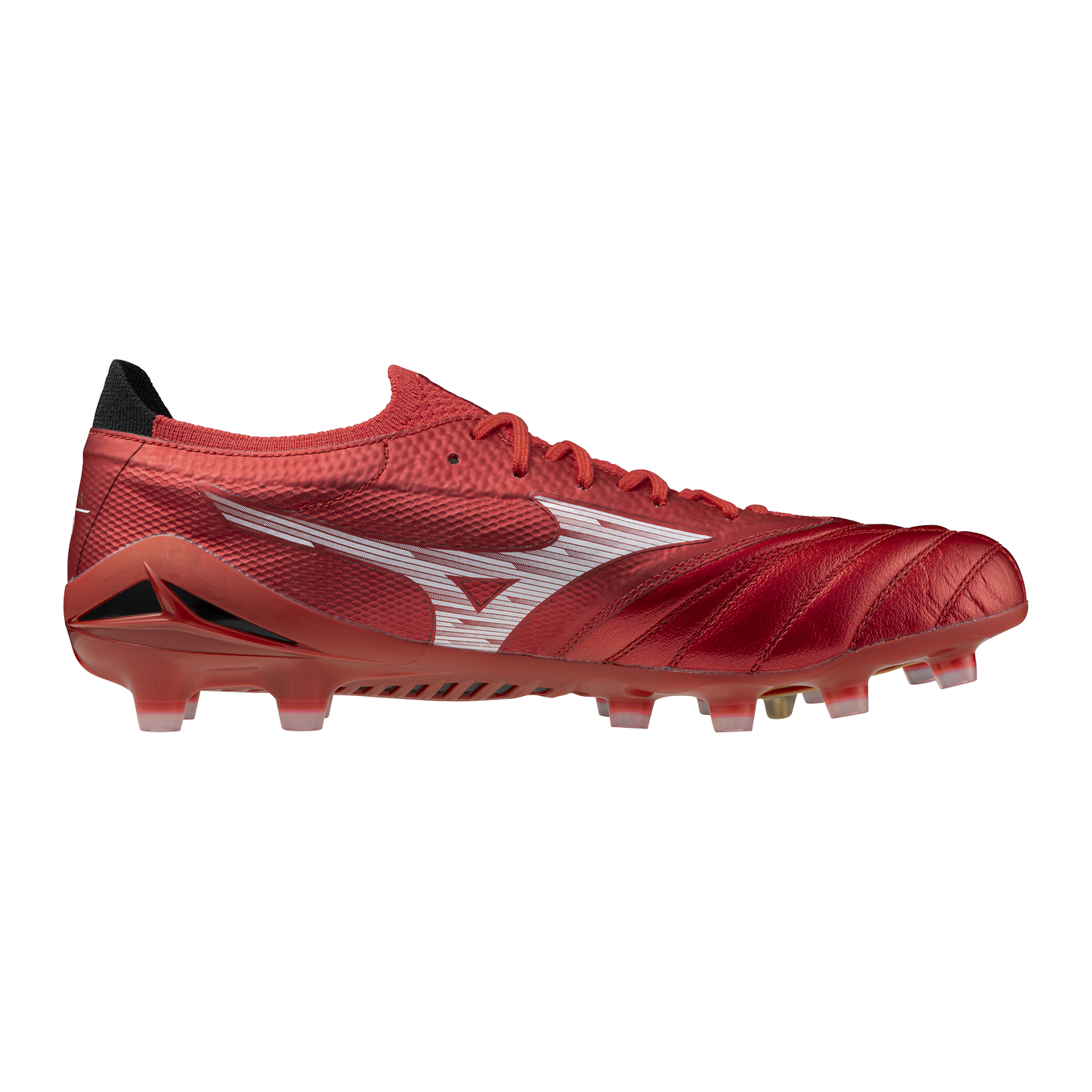 Mizuno Morelia Neo IV Beta Elite FG - Ruby Red Pack Red/White/Black