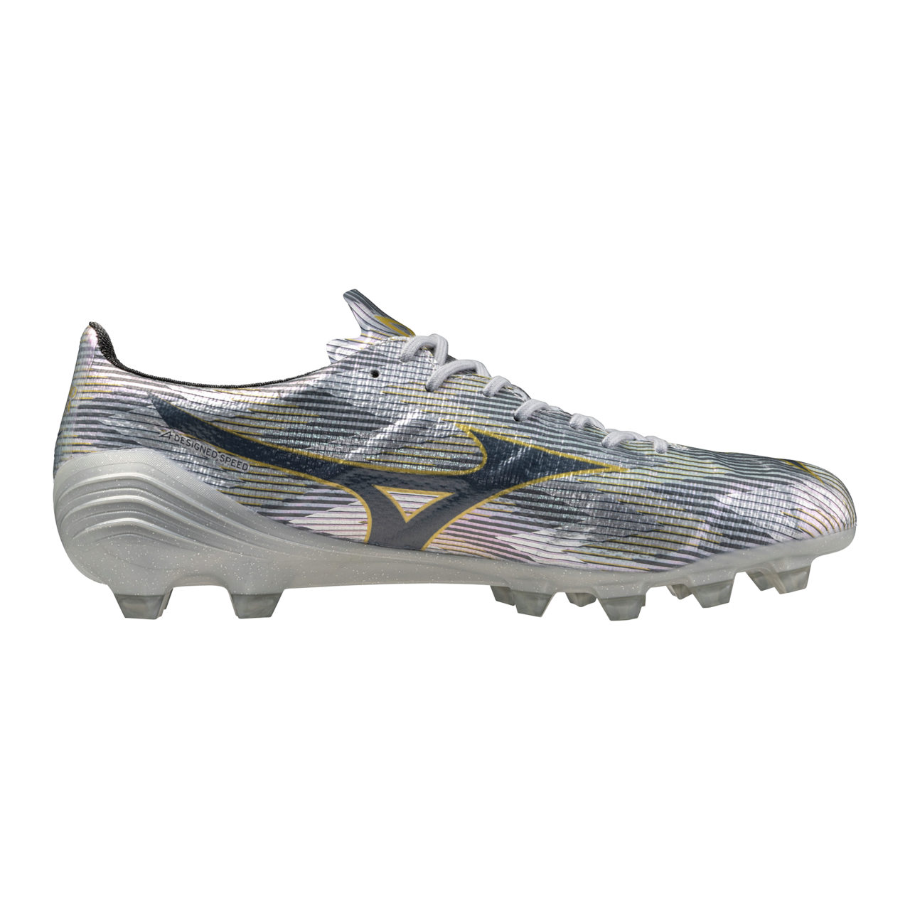 Mizuno Alpha II Elite FG - Galaxy Silver