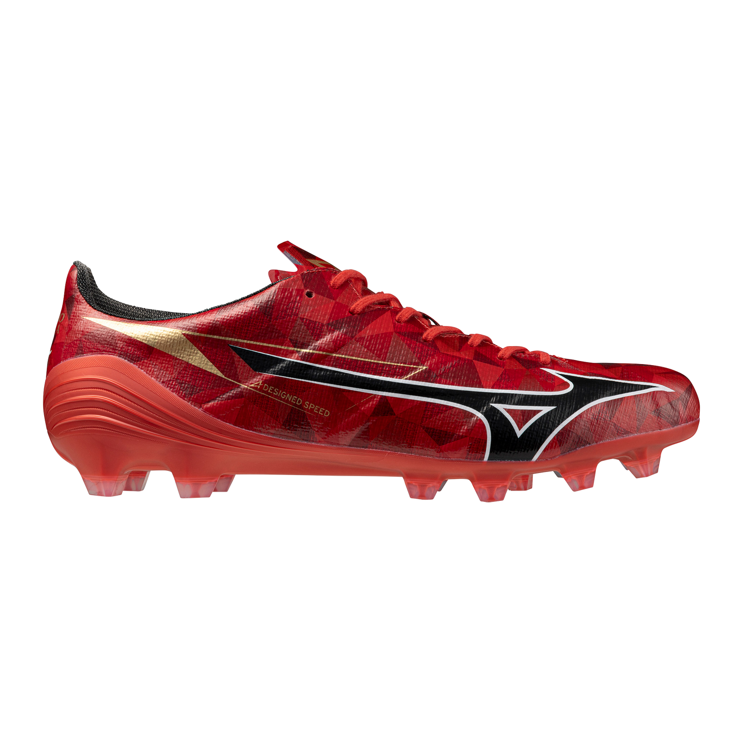 Mizuno Morelia III Elite FG - Red/Black/Gold