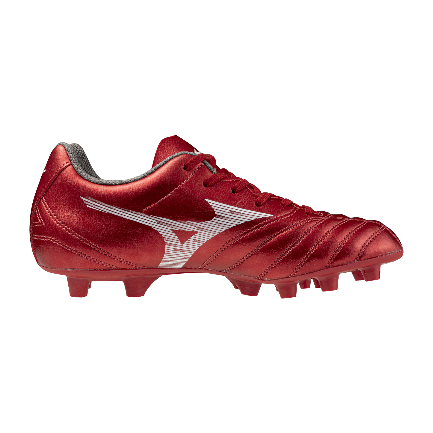 Mizuno Monarcida Neo III Select Jr FG - Red / White