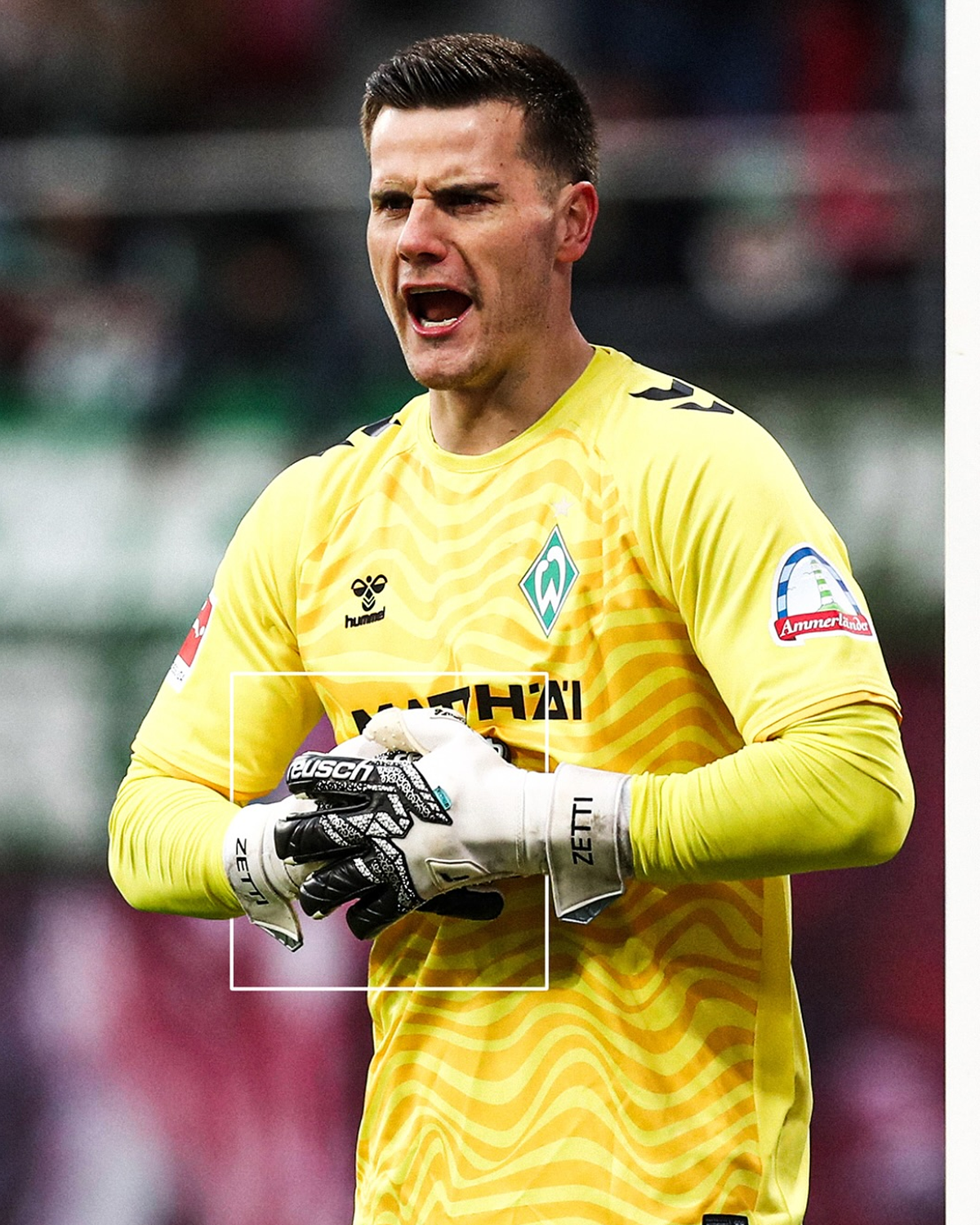 Reusch Attrakt SpeedBump - White/Silver/Black