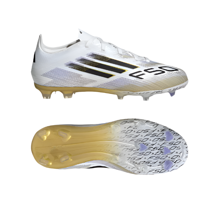 adidas F50 Elite Kids boots FG - White