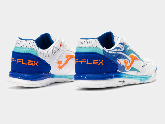 Joma Top Flex Rebound Indoor - White/Royal Blue