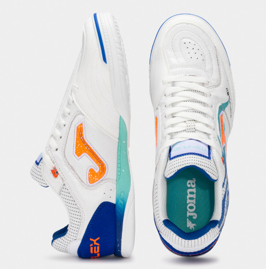 Joma Top Flex Rebound Indoor - White/Royal Blue